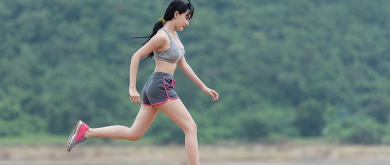 jogging
